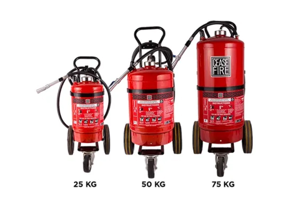 Abc Powder Based Wheeled Fire Extinguishers