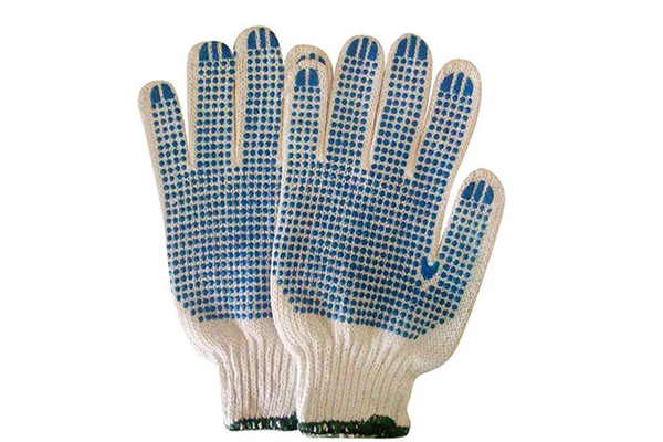 Cotton Dotted Hand Gloves