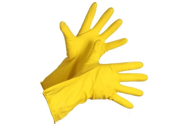 HAND CARE Rubber Hand Gloves