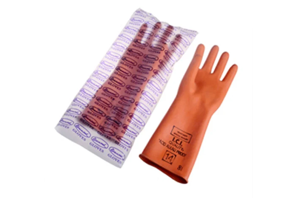 Industrial rubber gloves 14″