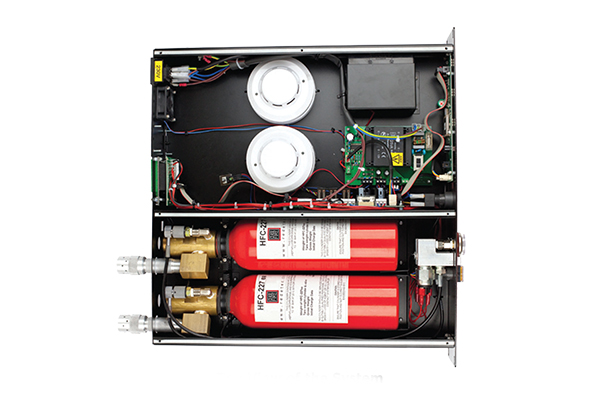 Server Quick Response System (SQRS) Fire Extinguisher